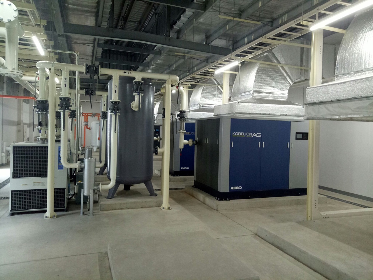 Phòng máy nén khí công nghiệp cho nhà máy