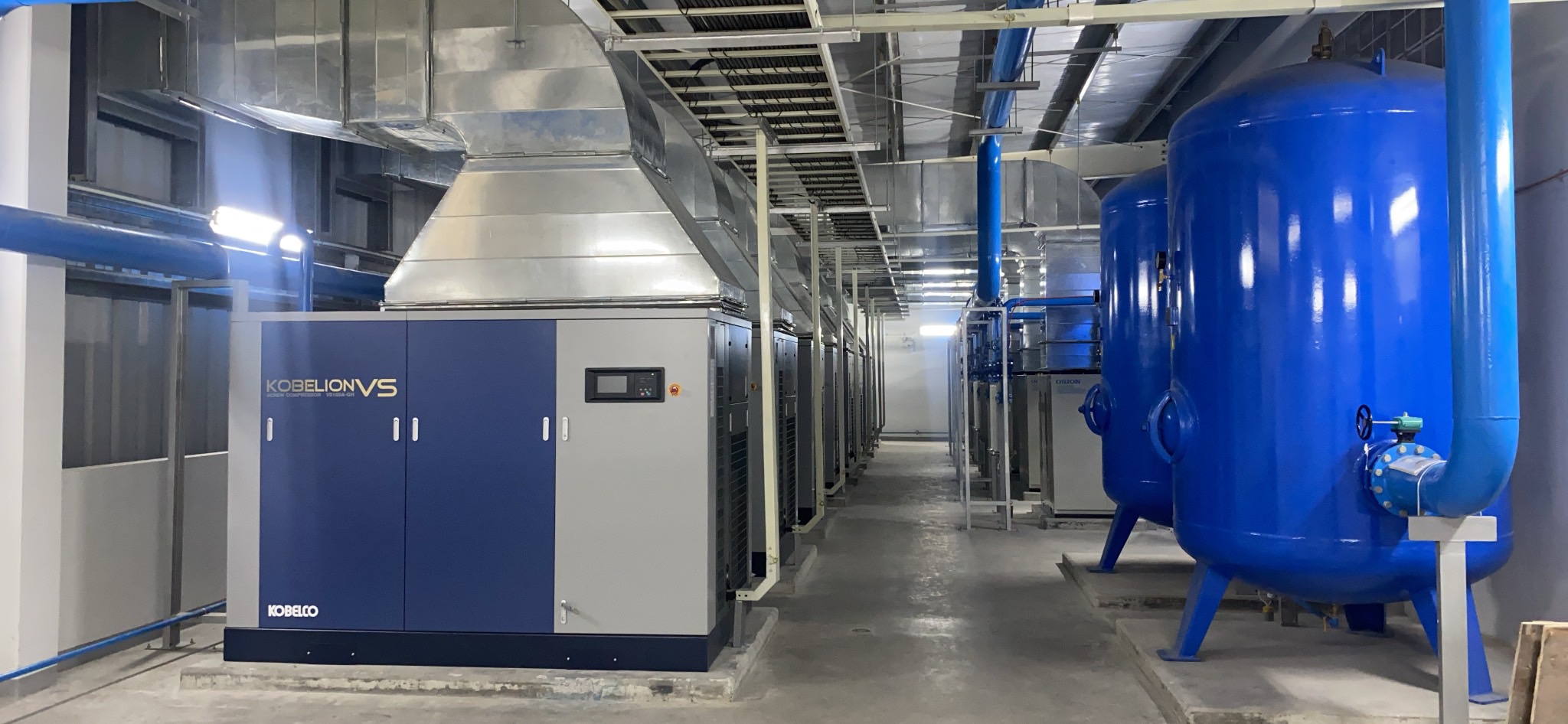 Thi công lắp đặt hệ thống khí nén công nghiệp